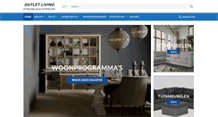 Desktop Screenshot of outletliving.nl